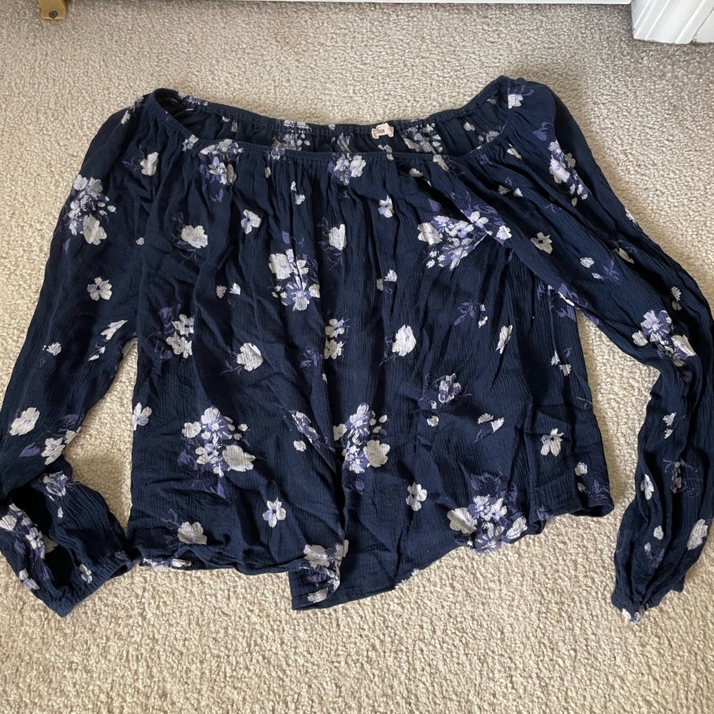 Off the shoulder blouse